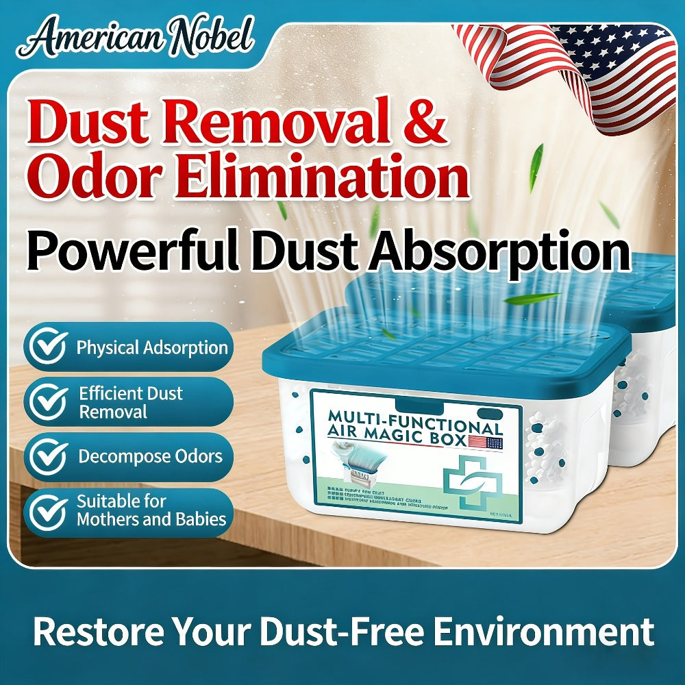 Dust Collector Set of 2 No Filter Replacement No Electricity Required Reusable Dust Trap for Busy Households Kitchen Home Cleaning Supplies Holiday Gift