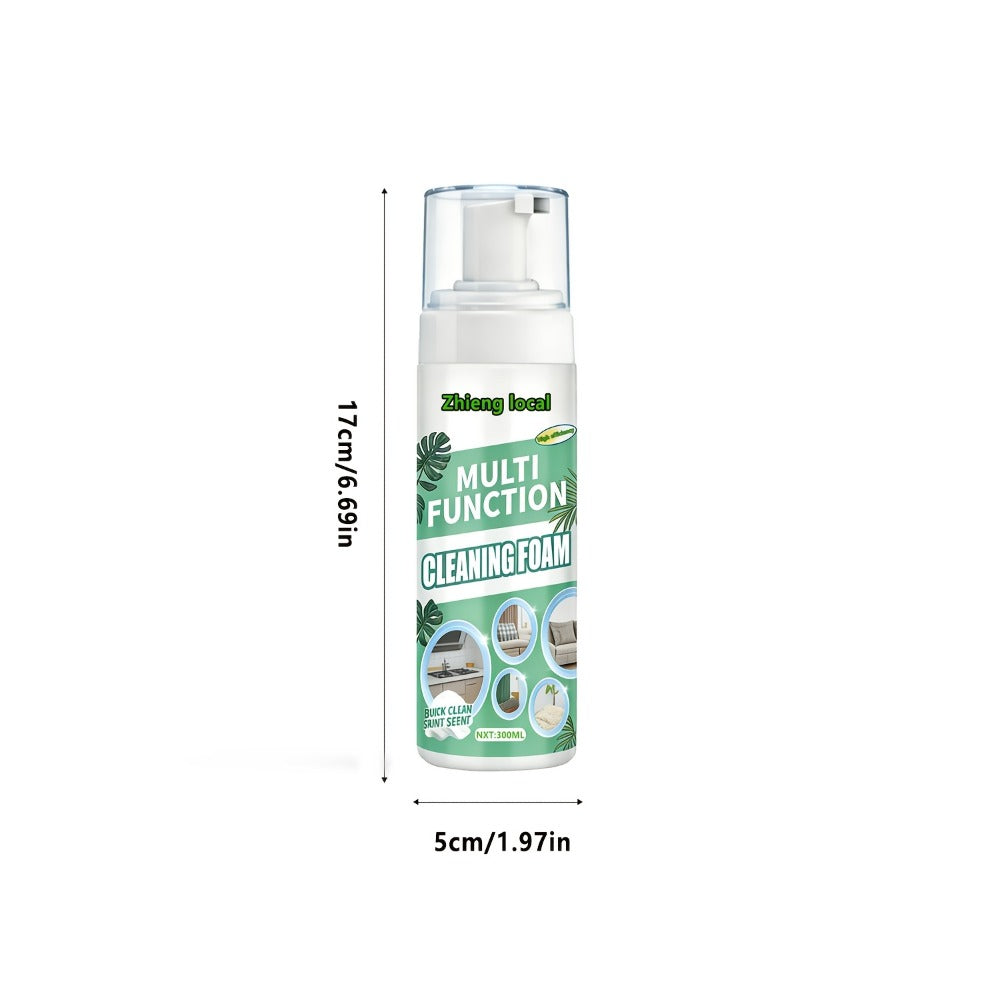 Dry Cleaning Spray Stain Remover 10.14oz ¨C No Water Needed, Multi-Surface Formula for Sofas, Mattresses, Clothes, Carpets & Curtains, Strong Penetration, Decomposes Stains, Safe & Easy to Use