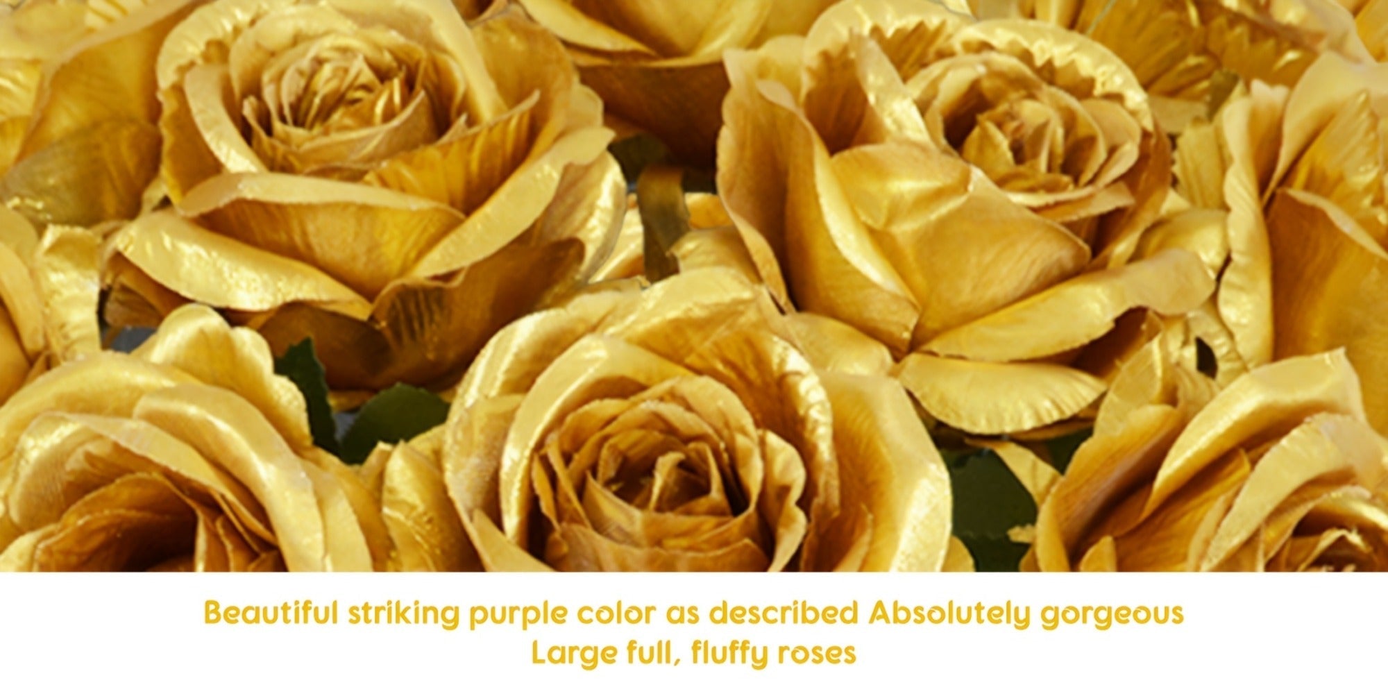 10pcs Artificial Silk Roses Bulk - Fake Flowers for Wedding Home Decor, 19.69¡± Long Stem, Deep Purple & Dark Green