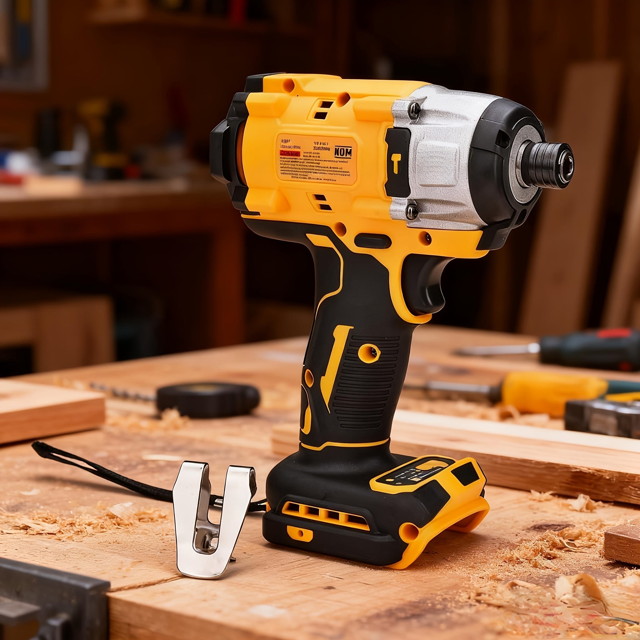 Cordless Impact Driver 1/4¡± Compatible with DeWalt 20V Battery | 0-2800 RPM Electric Impact Screwdriver with LED Indicator Light ¨C Ideal for Home Repair, Appliance & DIY Projects (Tool Only)