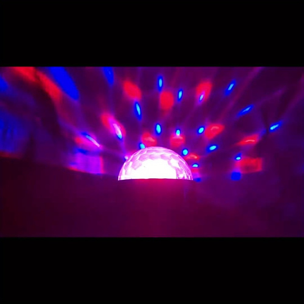 Party Lights Disco Ball Strobe Light Remote Control DJ Lighting Music Sync Rotating Effect for Home Room Dance Birthday Wedding Halloween Christmas Party Decorations 2pcs or 4pcs