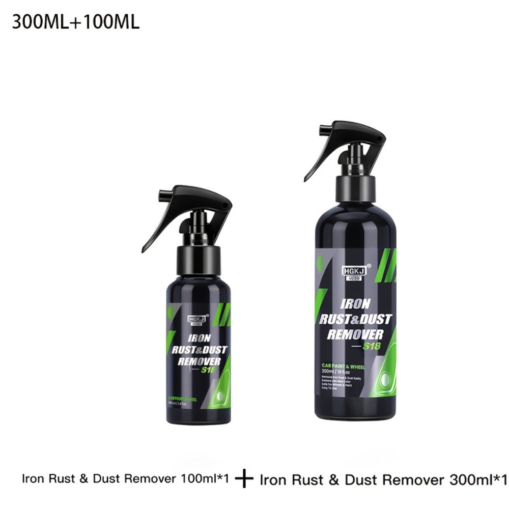 Rust Remover Spray Multi-Surface - Powerful Rust Dissolver for Car, Metal, Tile, Kitchen & Bathroom - Ammonia Formula Rust Prevention & Cleaning Tool