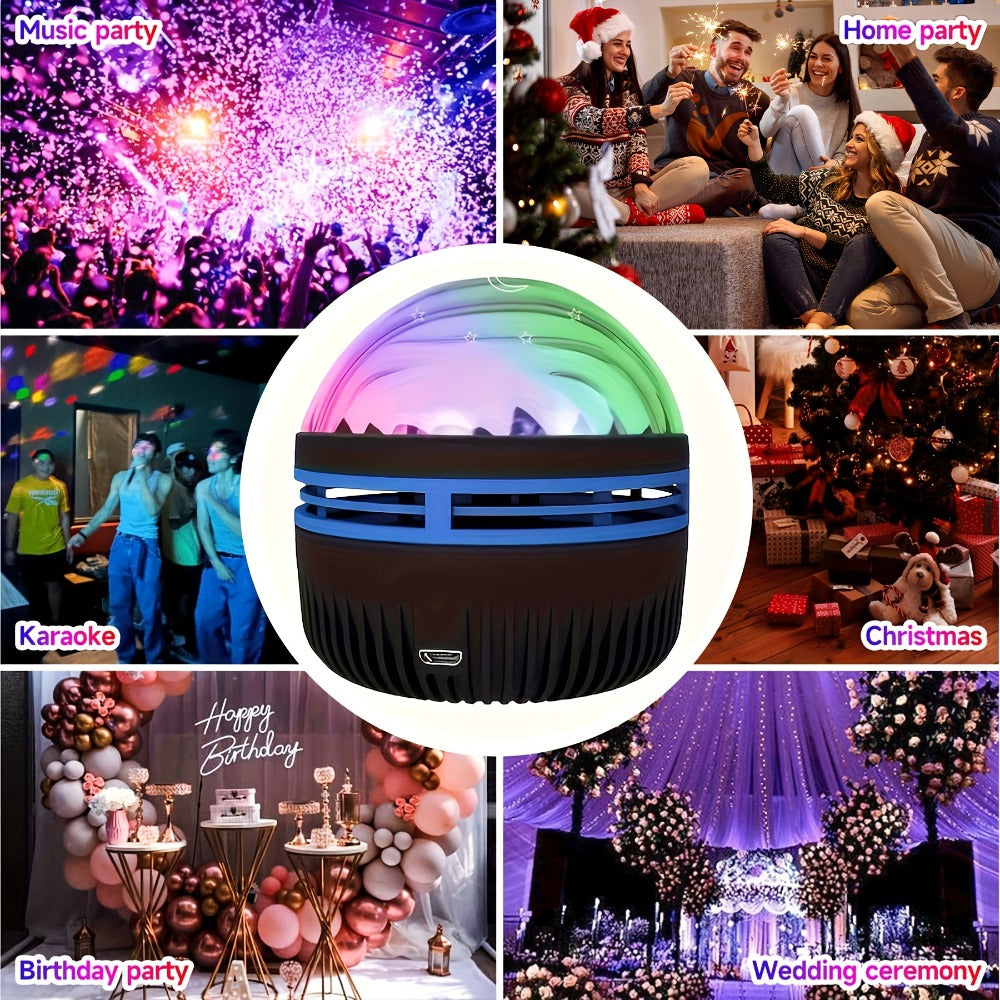 Star Projector Galaxy Night Light with Remote ¨C Aurora Borealis LED Starry Sky Projector, 7 Lighting Effects for Bedroom, Camping, Wedding, Holiday Party & Home Decoration