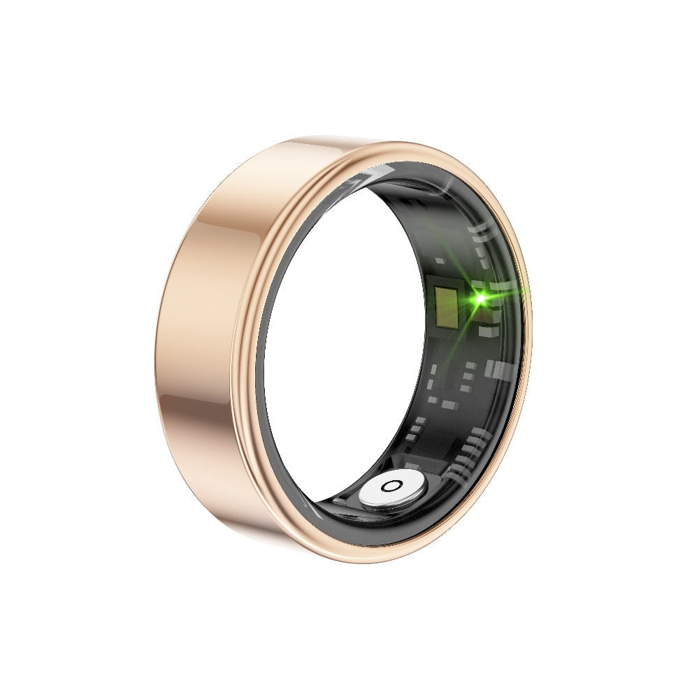 Smart Ring Fitness & Health Tracker for Men & Women ¨C Heart Rate, Sleep, Steps, Calories, Body Temp & HRV Monitoring, IP68 Waterproof, iOS & Android Compatible