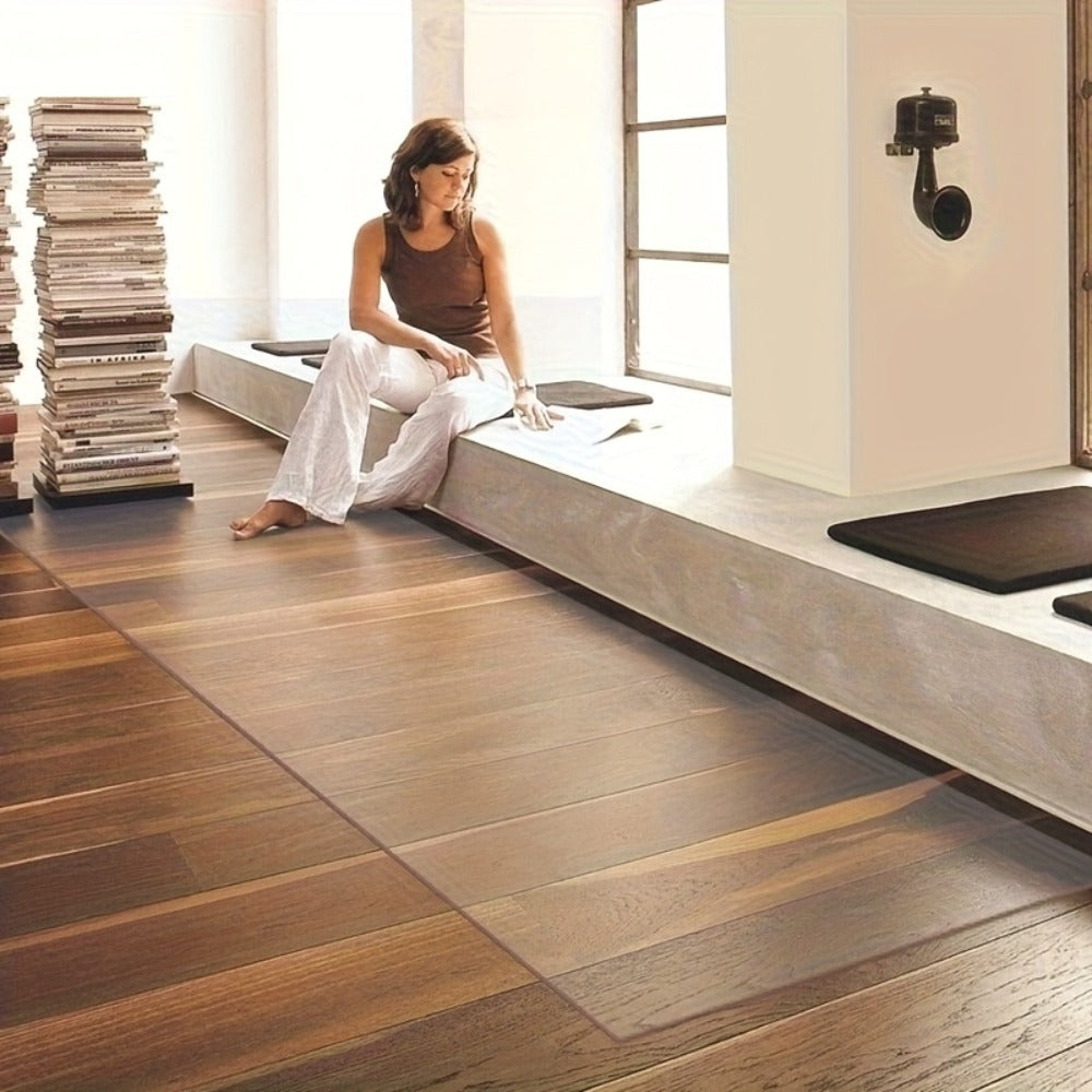 Floor Mat Protector - Heavy Duty Non-Slip Chair Mat for Hardwood Floors, Kitchen, Living Room & Office Use, Scratch-Resistant, Easy Clean, Multiple Sizes