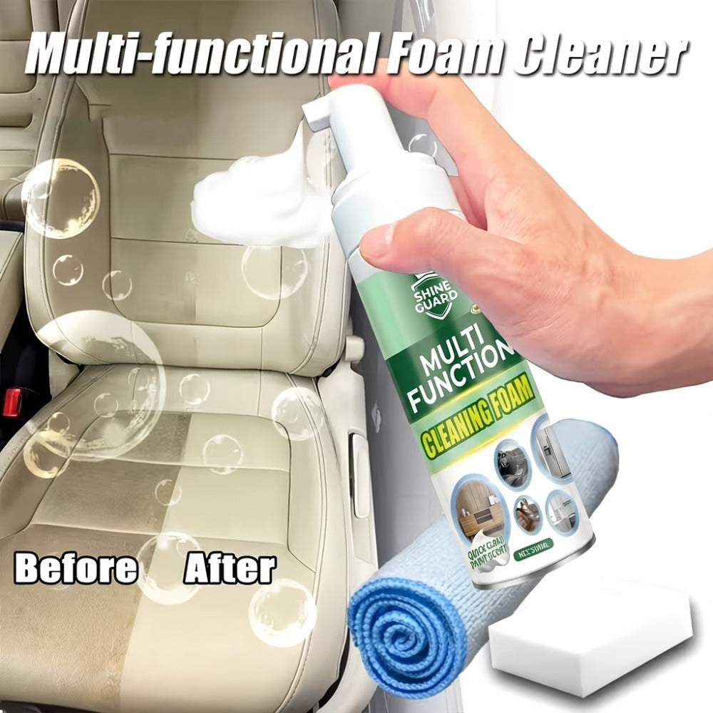 Multi-Purpose Foam Cleaner Spray ¨C Fast-Acting Cleaning Mousse for Kitchen Degreasing, Stove, Bathroom, Floor, Car Interior & More, All-Surface Foam Formula