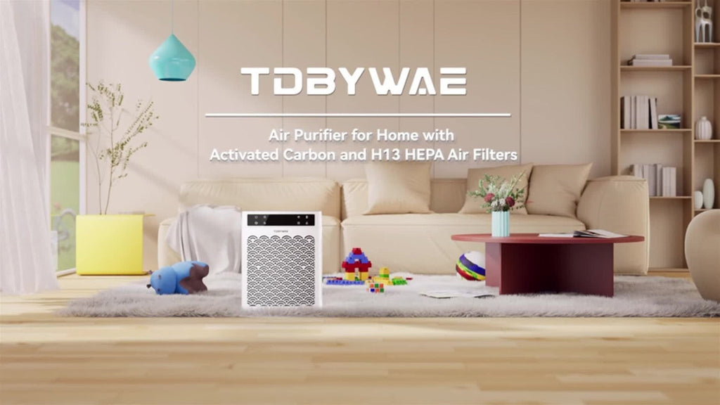 HEPA Air Purifier for Large Rooms Up to 3000 Sq Ft ¨C True HEPA Filter, Activated Carbon, Double-Sided Intake, Removes Dust, Pet Dander, Smoke & Odors, Sleep Mode 22dB, Aromatherapy, 19Hr Timer