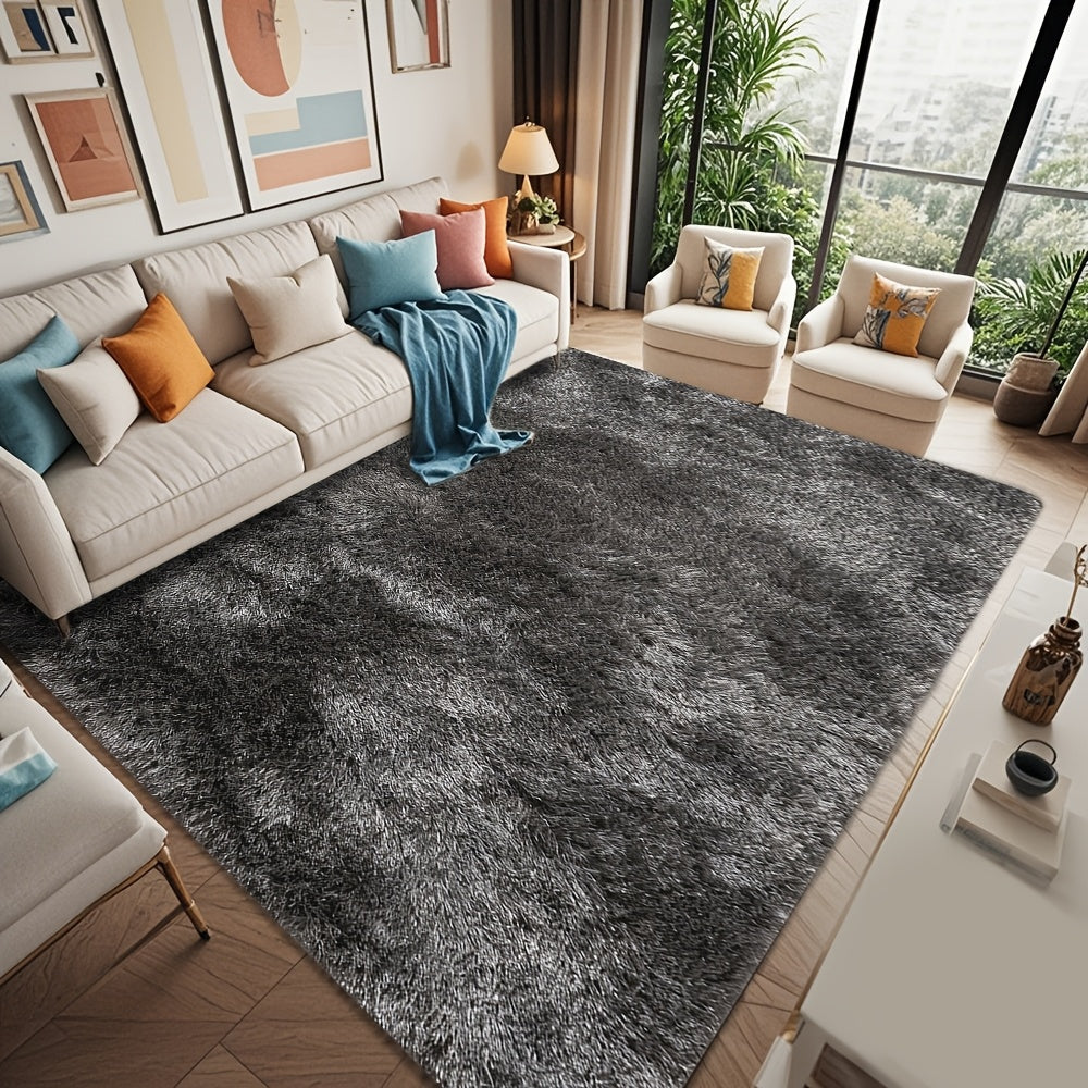 Fluffy Area Rug Large Soft Shag Carpet for Living Room Bedroom ¨C Non-Slip Ultra Thick Plush Floor Mat, Multiple Sizes & Colors, Home Decor