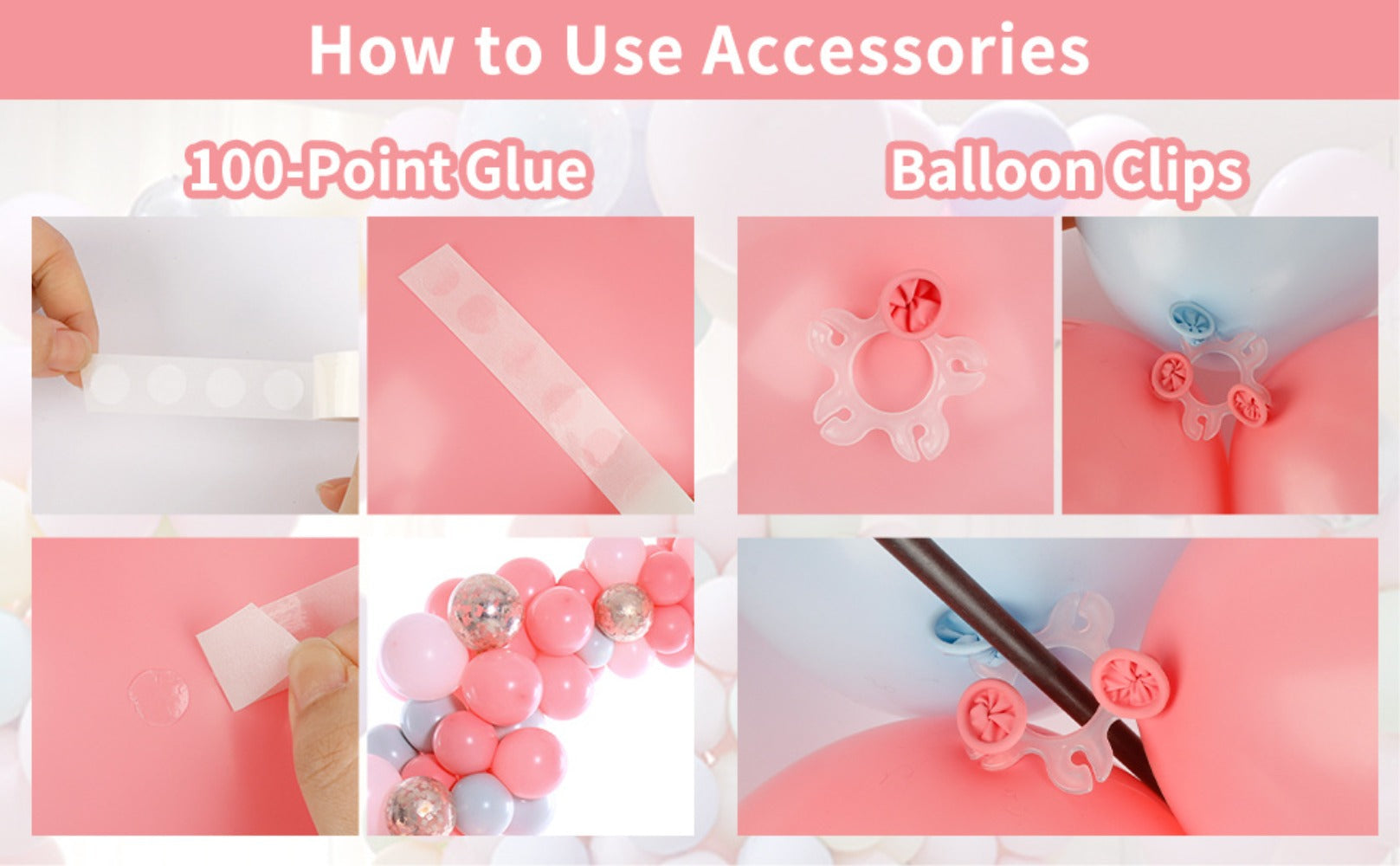 Balloon Arch Kit Stand Set with Water-Fillable Base, Adjustable 9FT Tall 10FT Wide Balloon Column Stand for Wedding Birthday Party Christmas Graduation Decorations