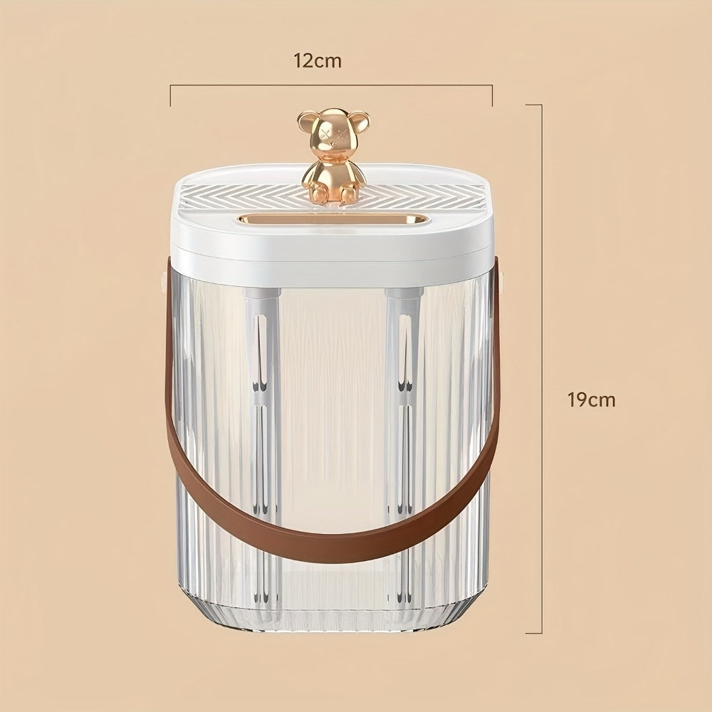 Cool Mist Humidifier for Bedroom & Large Room ¨C 2L Top-Fill, 40-Hour Runtime, 26dB Ultra-Quiet, Auto Shut-Off, Easy to Clean, Whole House Humidifier for Plants, Baby Room & Home, White & Green