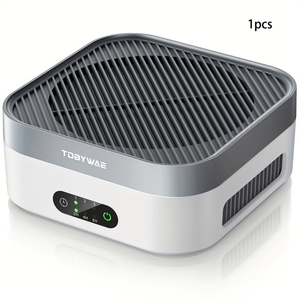 HEPA Air Purifier for Home Bedroom Up to 700 Sq Ft with True HEPA Filter 3-Stage Filtration Quiet Sleep Mode USB-C Charging Smart Touch Control for Pets Dust Pollen Smoke Odor Desk Car Travel