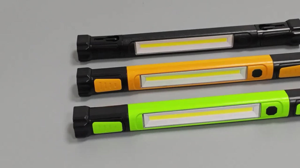 LED Work Light Bar 3000LM Rechargeable Construction Site Lighting Lamp ¨C Hanging Hook, Portable Underhood Work Light for Auto Repair, Garage, Mechanical Maintenance & Emergency Use ¨C Single & 2-Pack Options