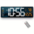 LED Digital Alarm Clock with Dual Alarm, Countdown Timer & 4-Level Dimmer for Bedside Nightstand