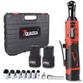 Cordless Electric Wrench QUAGGA 12V - 45Nm High Torque 3/8¡± Rechargeable Ratchet Wrench with Battery & Charger for Automotive Repair, Stage Truss & Home Improvement, Best Family Gift Tool