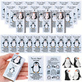 Emotional Support Penguin Resin Cards 36 Sets ¨C Positive Affirmation Appreciation Gifts for Teachers Volunteers Employees Coworkers, Mental Health Uplifting Messages, Graduation Desk Decor Gift
