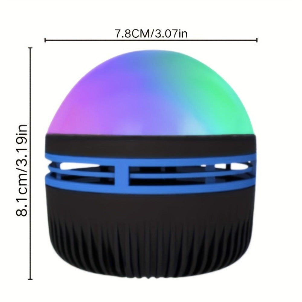 LED Star Projector Night Light USB Powered, 7-Star Galaxy Starry Sky & Water Ripple Effect Lamp for Bedroom Camping Wedding Home Decor, Holiday Gift