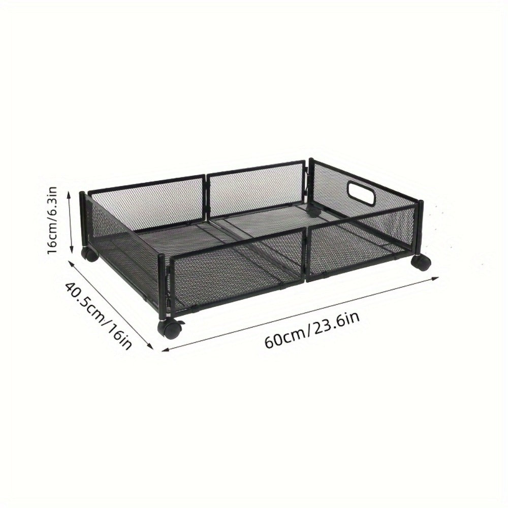 Under Bed Storage Containers with Wheels & Handles ¨C Shoes, Clothes, Blankets Organizer