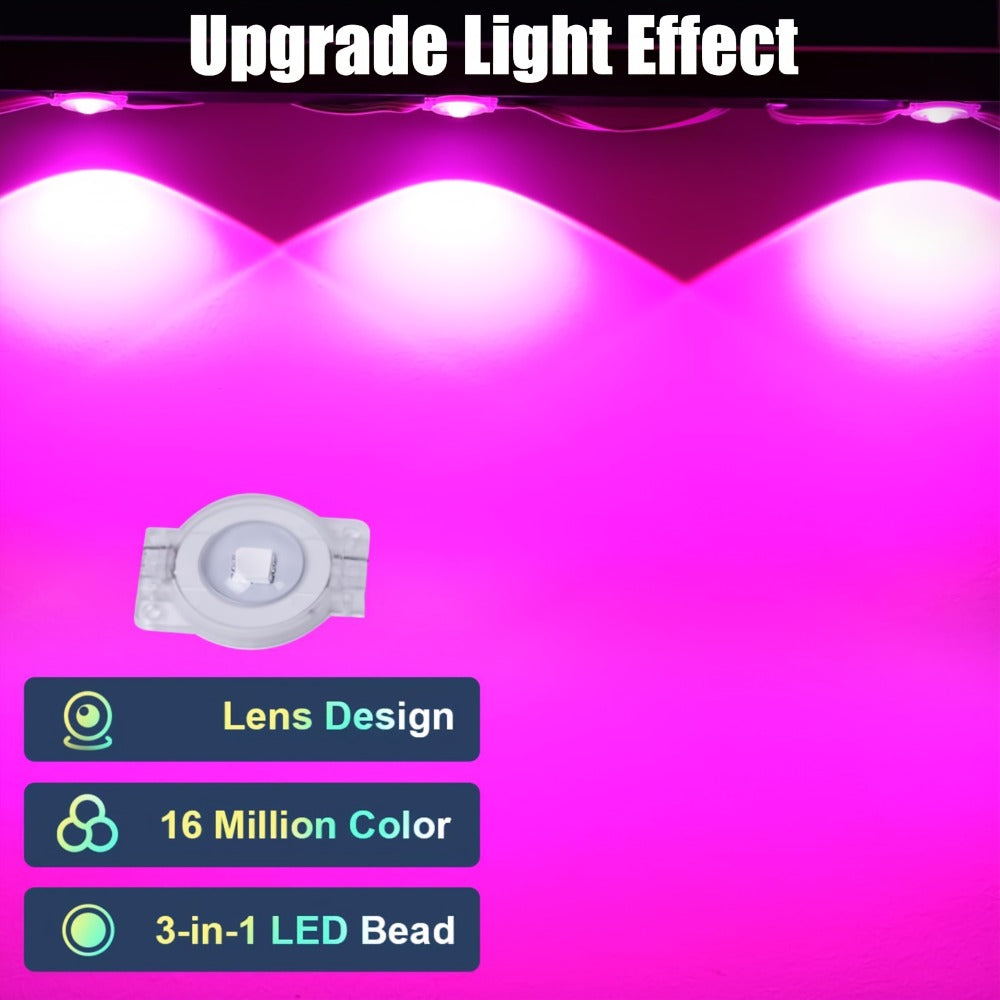 Permanent Outdoor Lights IP67 Waterproof ¨C RGB LED Eaves Light, App & Remote Control, Color Changing for Halloween, Christmas, Holiday, Party & Daily Roof Lighting (20/30/50/100/200/300/500 FT)