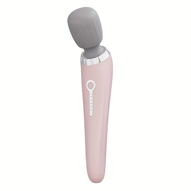 Portable Handheld Massage Stick ¨C USB Rechargeable Wand Massager with 5 Adjustable Speed Levels, Relieves Neck, Back, Leg & Waist Tension, Compact Travel Massager, Holiday Gift for Family & Friends