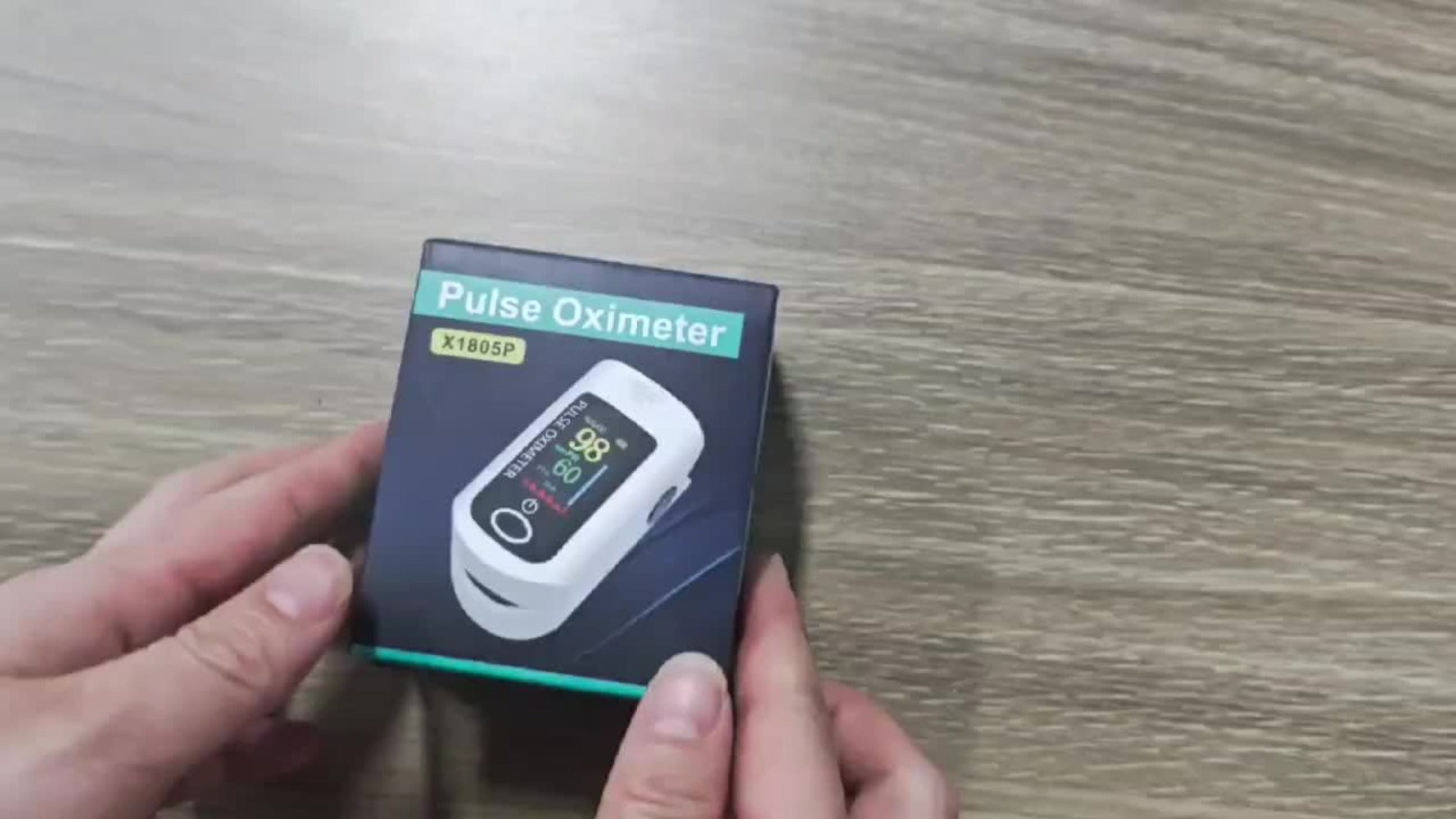 Fingertip Pulse Oximeter 2-Pack, Digital Blood Oxygen Saturation Monitor with SpO2 Heart Rate & Perfusion Index Display, Battery-Powered Portable Finger Oximeter for Home Use & Sports, Black or Blue