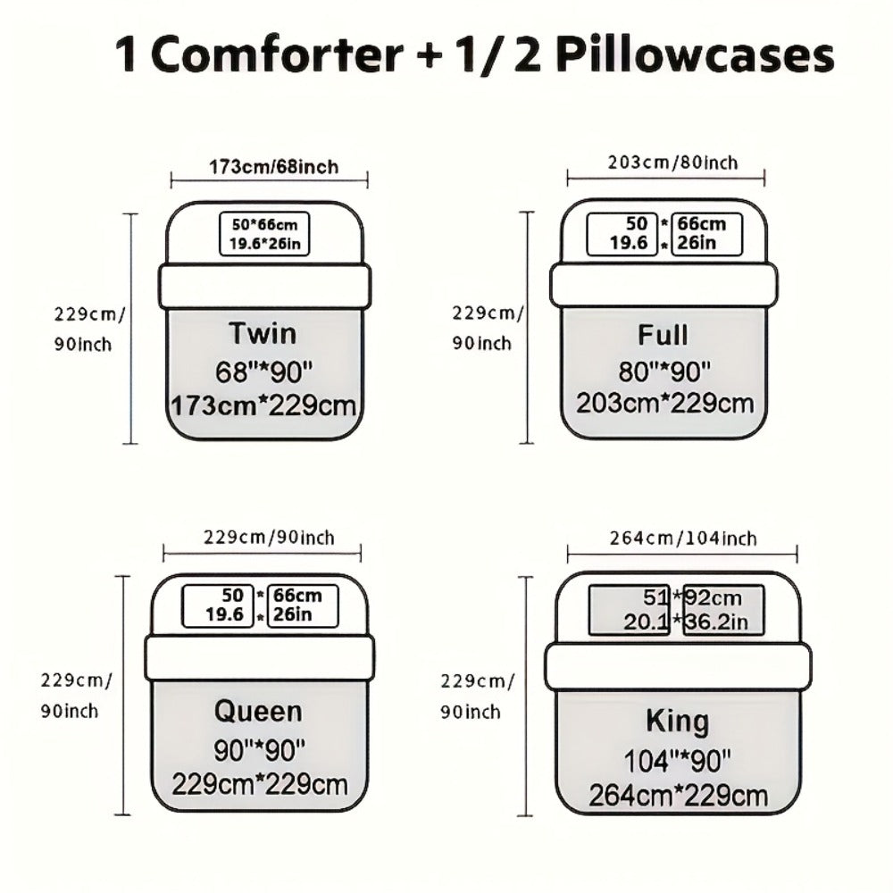 Cooling Comforter Set 2/3 Pcs ¨C Soft Fluffy Microfiber Lightweight Breathable Quilt, Rhombus Grid Solid Color Bedding for All Seasons, Twin Queen King ¨C Multiple Colors Available