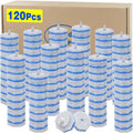 Disposable Toilet Wand Refills 120 or 58 Count Compatible with Clorox ToiletWand Upgraded Fiber Deep Clean Removes Rust Scale Hard Water Stains Toilet Bowl Brush Replacement Heads