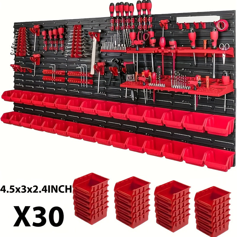 Tool Organizer Set ¨C Multi-Functional Wrench, Screwdriver, Drill Bit & Hammer Storage Rack | Garage Tool Organizer Wall Mount for 39/69 Piece Tool Sets | Workshop Tool Holder Gift for Men & DIY Enthusiasts