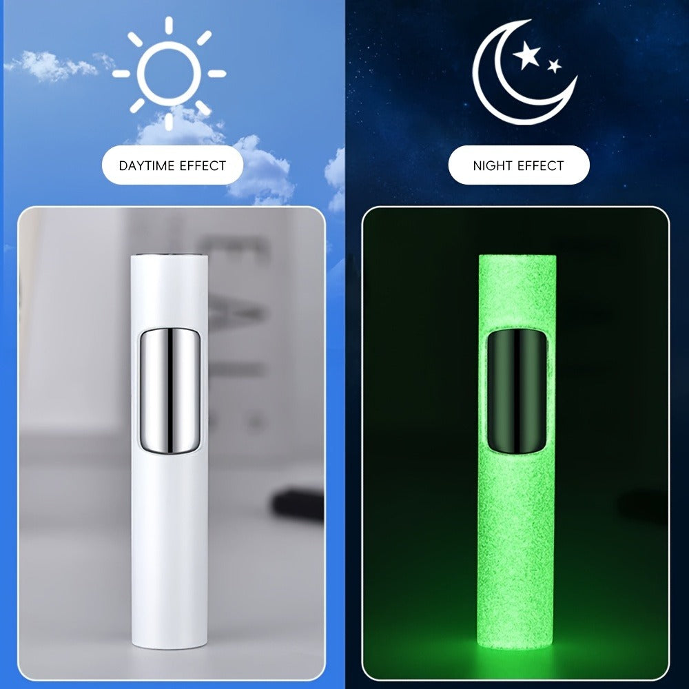 Windproof Blue Flame Lighter ¨C Creative Adjustable Flame Torch Lighter for Outdoor BBQ, Camping, Candles & Cigars, Stylish Gift for Men & Friends (No Butane Included)