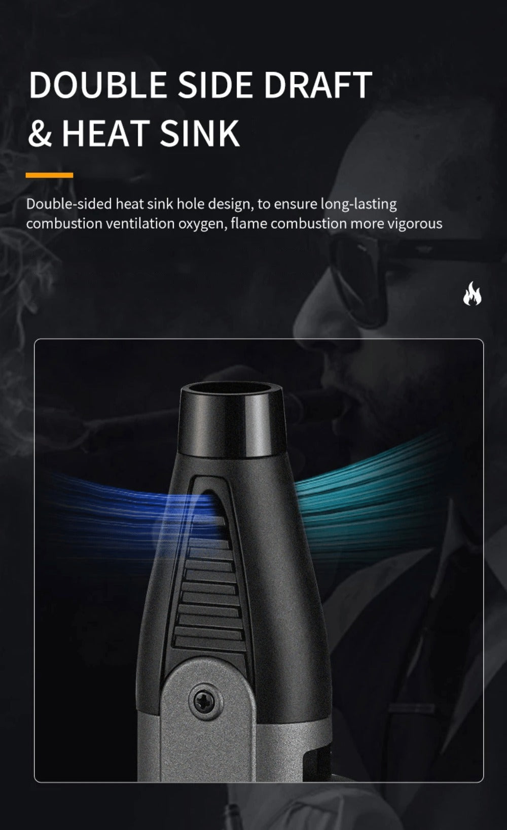 Torch Lighter Set Windproof Jet Flame with Safety Lock & Adjustable Flame - 10/15pcs Long Igniter for Candles, Grill, BBQ & Fireworks | Gift Box | 5 Colors