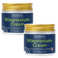 Magnesium Cream for Body Massage 2pcs - Lavender Scent, Quick Absorption, Muscle Care & Long-Lasting Moisture for Arms & Legs | All Ages | Sports & Daily Skin Care