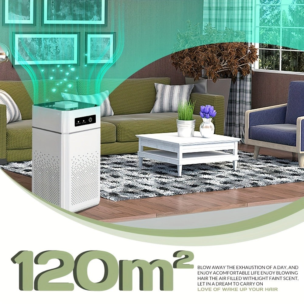 Air Purifier 2 Pack with Replacement Filters & USB Charging Cable ¨C Compact HEPA Purifier for Home, Bedroom, Office, Removes Odors, Dust & Allergens