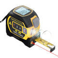 Laser Distance Meter 3-in-1 60M Laser Rangefinder with 5M Tape Measure Laser Cross Line Area Volume Pythagorean Measurement 20 Data Memory for Construction Housing Survey