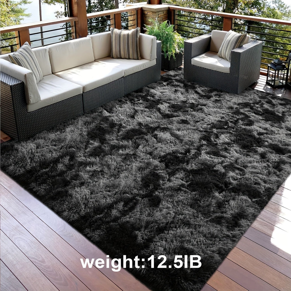 Non-Slip Area Rug Fluffy Soft Carpet - Modern Home Decor Floor Mat for Living Room, Bedroom, Kitchen & Bathroom | Easy Clean Cute Plush Rug in Multiple Colors & Sizes | Indoor Anti-Slip Floor Decoration