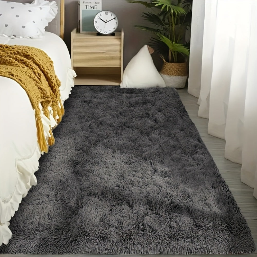 Non-Slip Area Rug Fluffy Soft Carpet - Modern Home Decor Floor Mat for Living Room, Bedroom, Kitchen & Bathroom | Easy Clean Cute Plush Rug in Multiple Colors & Sizes | Indoor Anti-Slip Floor Decoration