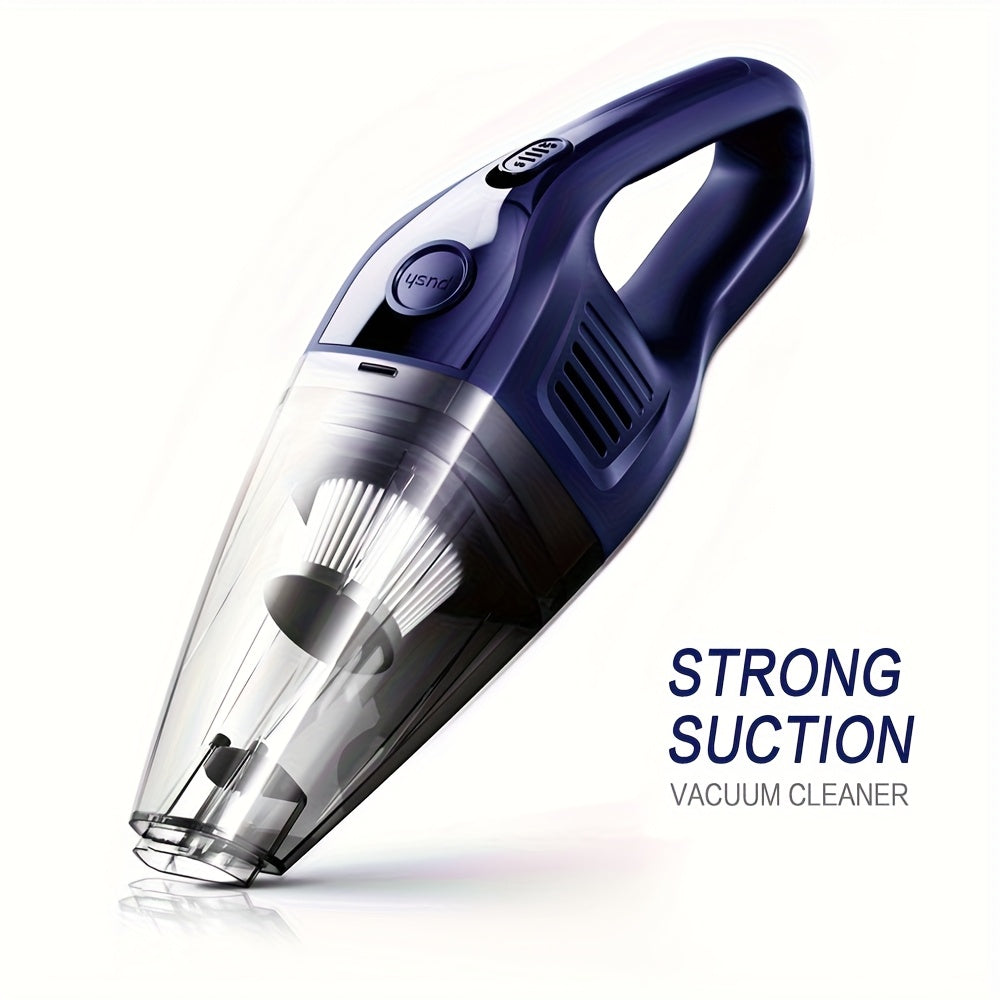 Handheld Cordless Vacuum Cleaner with Powerful Suction ¨C Portable USB Rechargeable Mini Vacuum with Multiple Accessories for Car, Home, Office & Tight Spaces