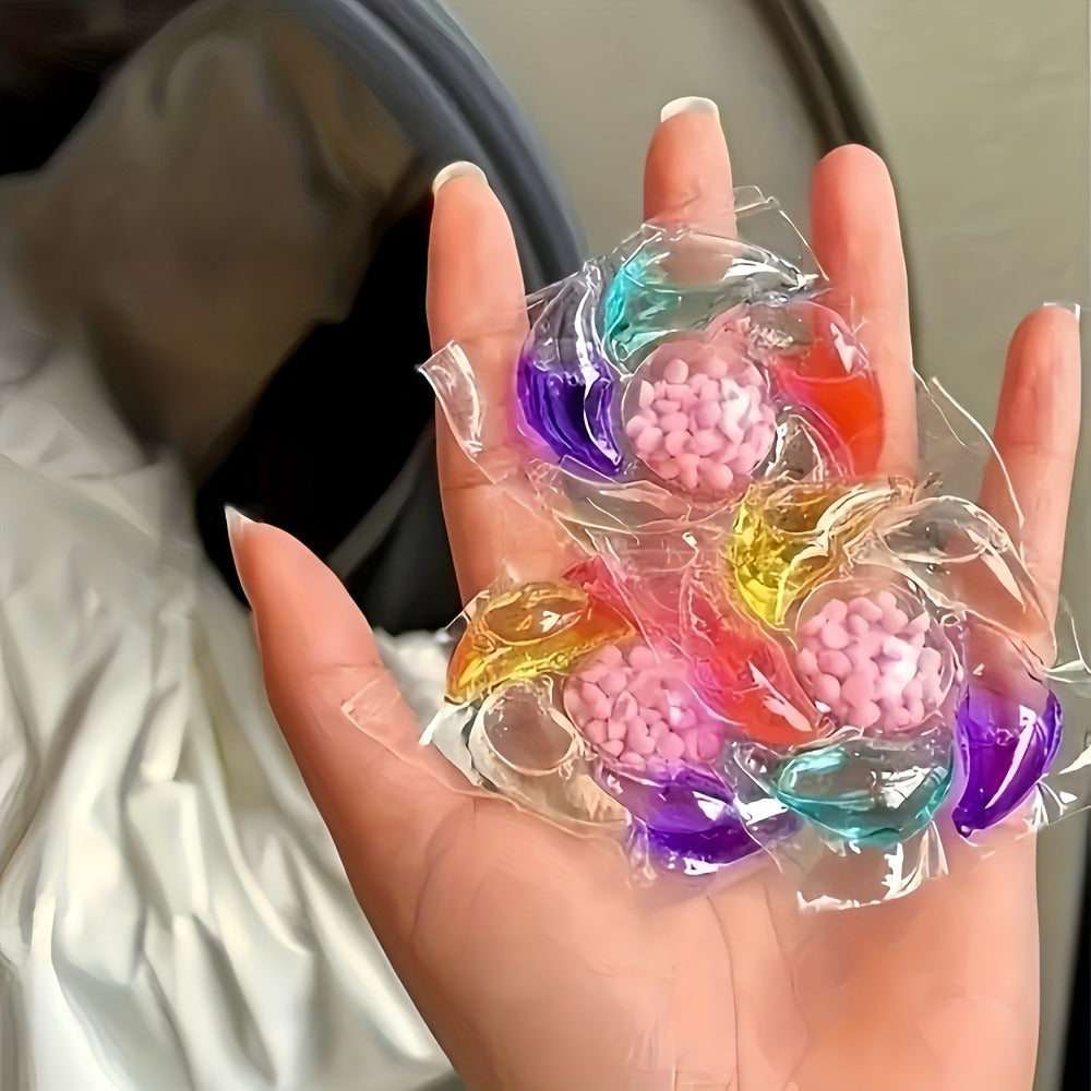 Laundry Gel Beads Six-in-One Concentrated Detergent Pods ¨C Powerful Stain Removal & Long-Lasting Fragrance, 200g / 300g / 600g Pack