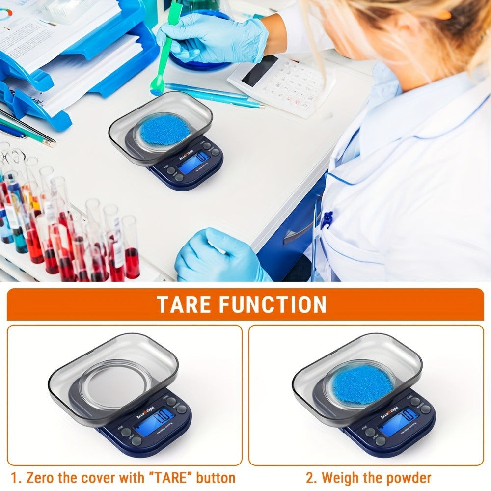 Digital Pocket Scale 300g 0.01g High Precision Jewelry Coffee Food Kitchen Scale with Tare Calibration