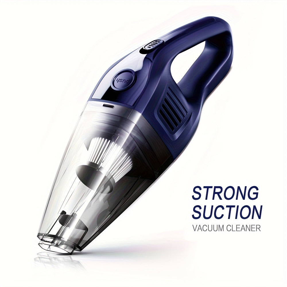 Handheld Cordless Vacuum Cleaner with Powerful Suction ¨C Portable USB Rechargeable Mini Vacuum with Multiple Accessories for Car, Home, Office & Tight Spaces