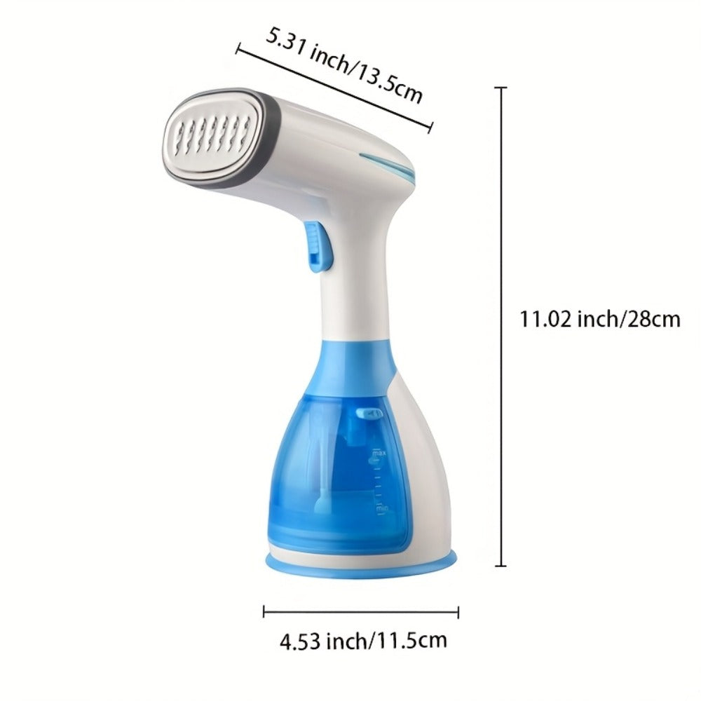 Handheld Garment Steamer 1500W with 9.47oz Removable Water Tank, Portable Fabric Steamer 30s Fast Heat-Up with Accessories Kit, Compact Mini Steam Iron for Clothes Home Travel Office, US Plug