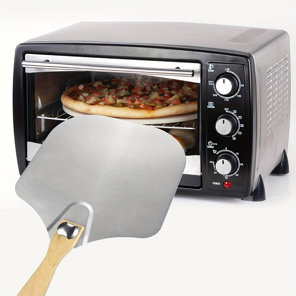 Pizza Making Set with Pizza Peel, Nonstick Pizza Pan, Perforated Pan, Pizza Cutter, Oven Mitts, Pie Server & Basting Brush, Complete Pizza Tools Kit for Oven & Grill, 7-Piece or 8-Piece
