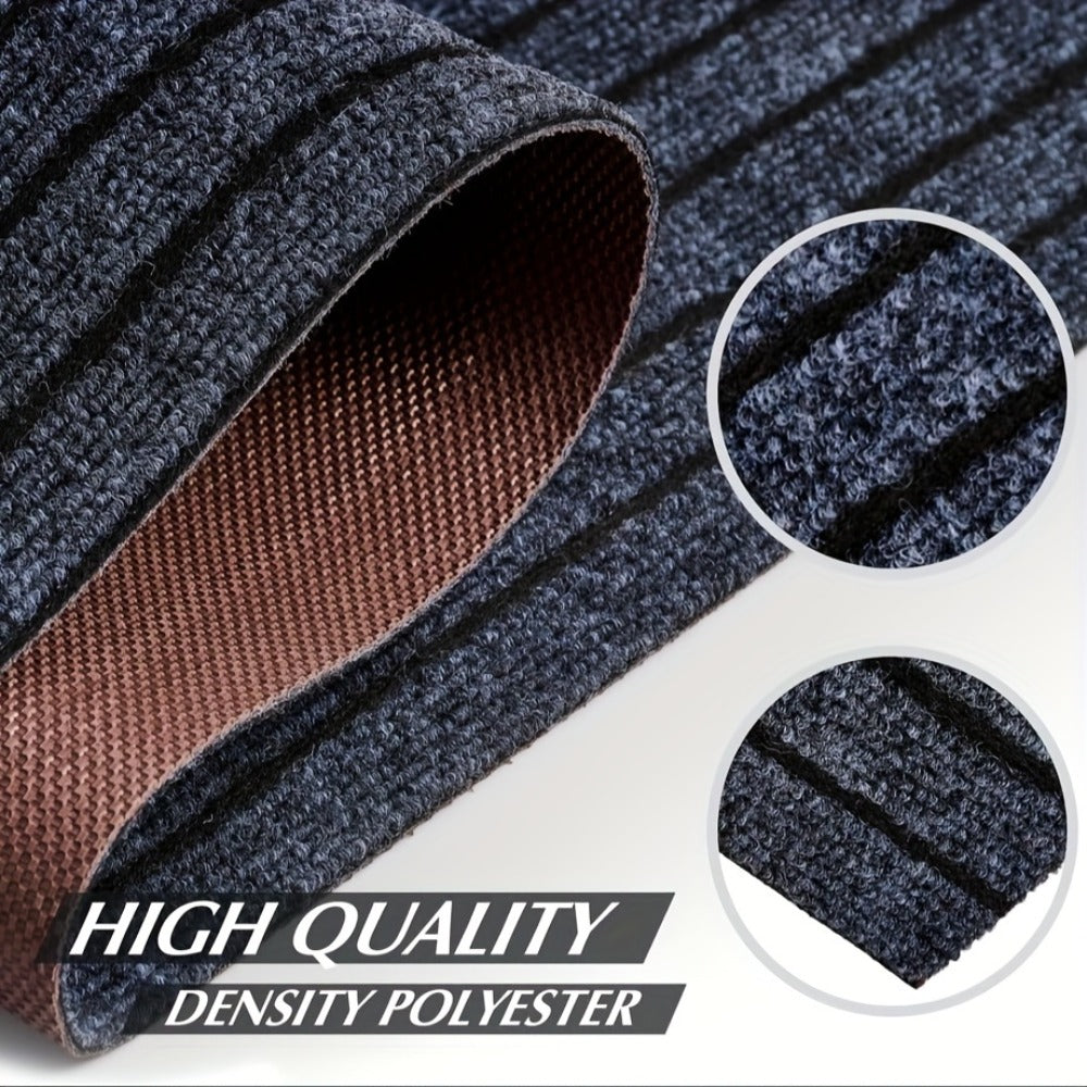Runner Carpet with Rubber Backing - Non-Slip 1800G/sqm Heavy Duty Washable Indoor Outdoor Rug | Hallway, Entryway, Laundry Room & Balcony Runner Mat | Multiple Sizes & Colors