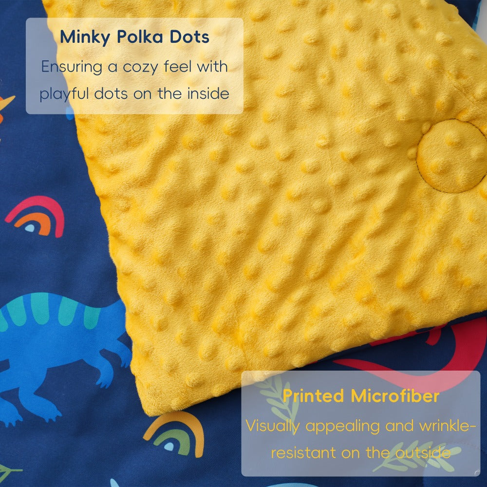 Kids Nap Mat Roll-Up Sleeping Mat for Daycare & Travel - 100% Polyester, Machine Washable, Fun Prints