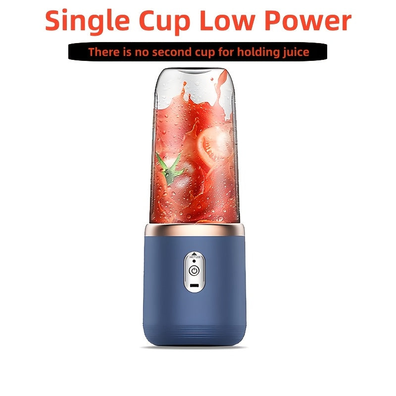 Portable Blender Juicer Double Cup 1500mAh Rechargeable ¨C Food-Grade ABS Multifunctional Fruit Vegetable Juicer | USB Charging Gift Box | Blue Pink White Summer Kitchen Essential
