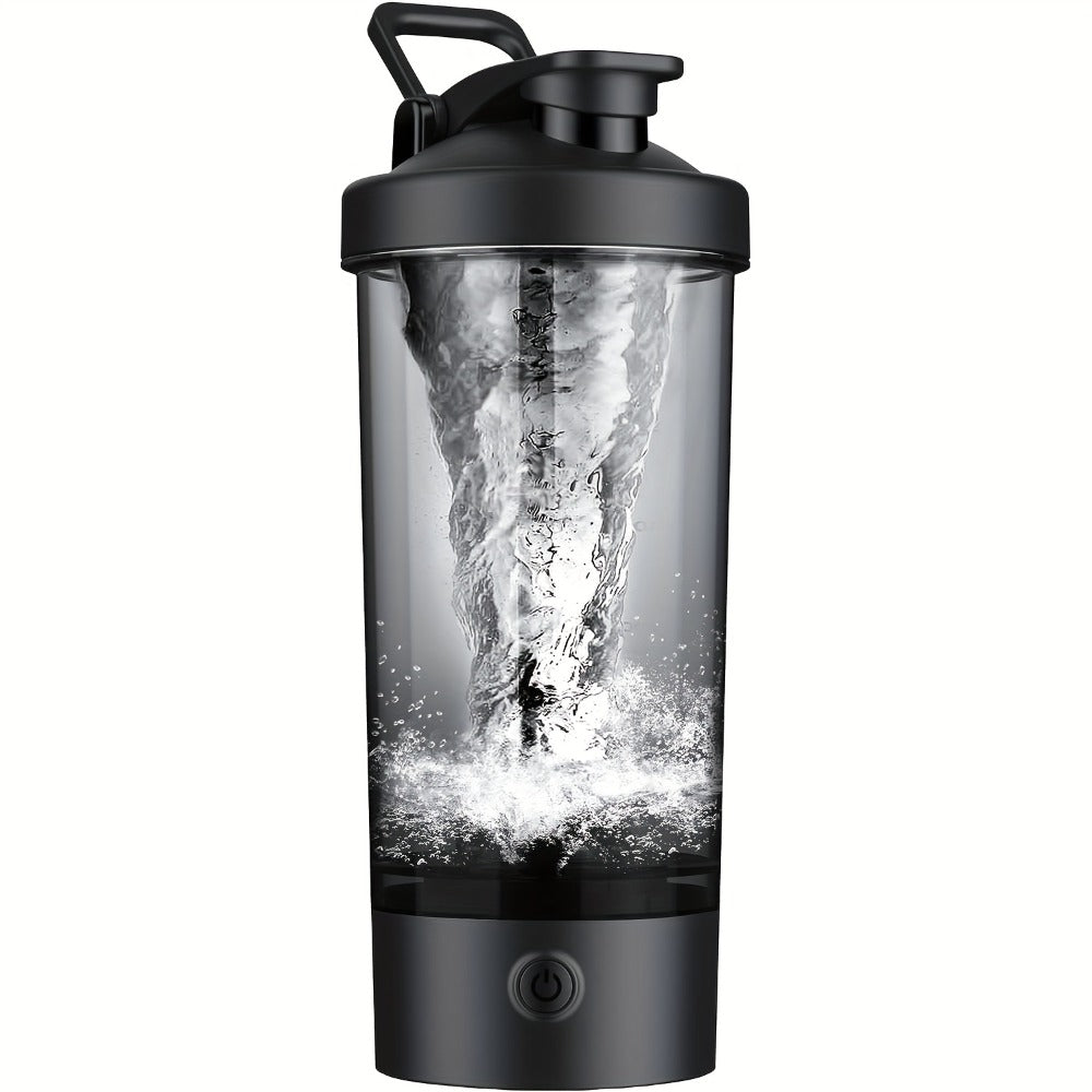 Electric Protein Shaker Bottle 24oz USB Rechargeable Self Stirring Blender Cup BPA Free Portable Gym Mixer for Protein Shakes Meal Replacements Fitness Gift