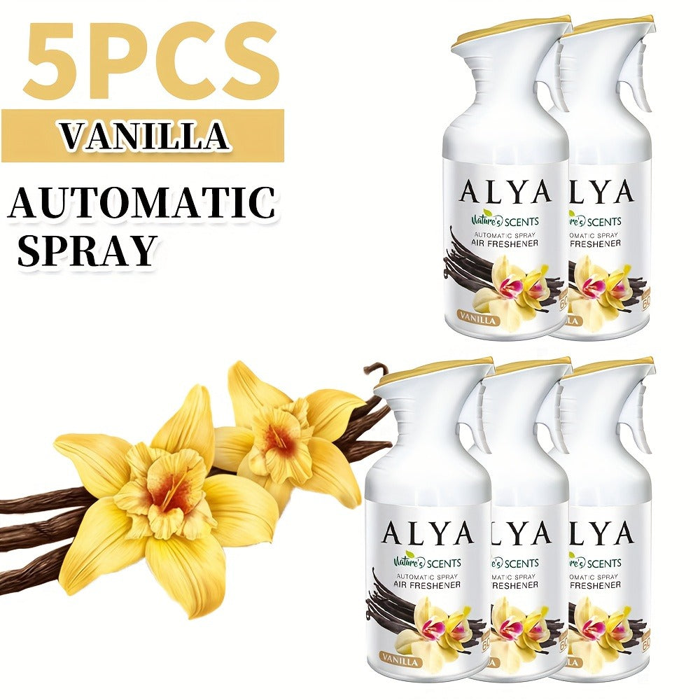 Aromatherapy Air Freshener Spray 6 Scents | Lavender Vanilla Ocean Magnolia | Multi-Purpose Room Spray for Car Home Office Bathroom Fabric Closet Odor Eliminator