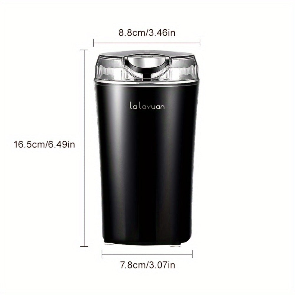 Coffee Bean Grinder Electric 200W Powerful Motor Stainless Steel Chamber Ultra-Fine Blade Grinder One-Touch 12 Cups Multi-Purpose for Spices Nuts Grains 110V US Plug