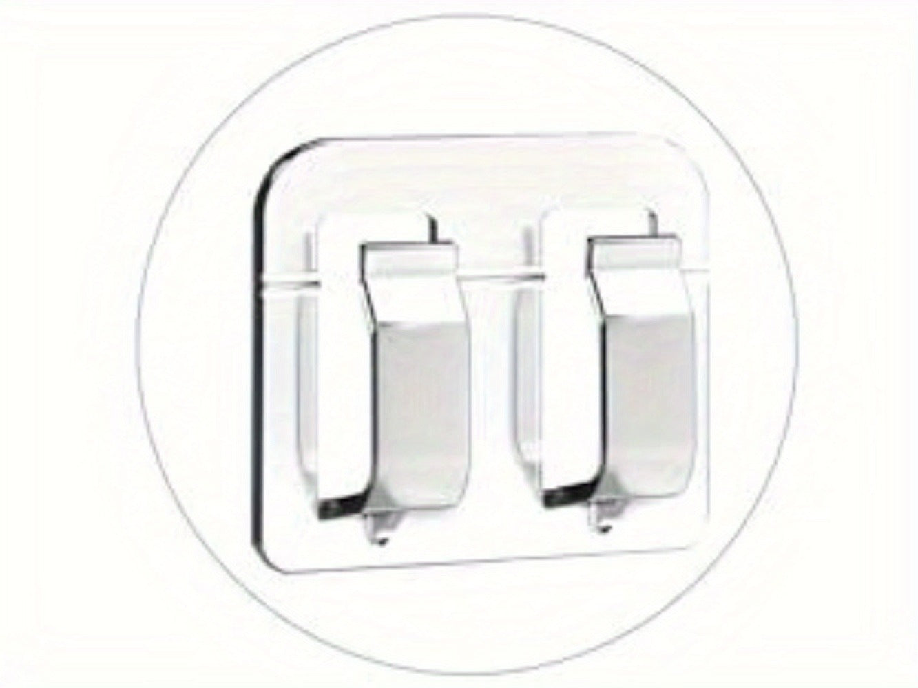 Adhesive Hooks for Outdoor String Lights - Waterproof UV-Resistant No-Damage Clips for Christmas Patio Garden Balcony Decor (40/80/160/250/400pcs)