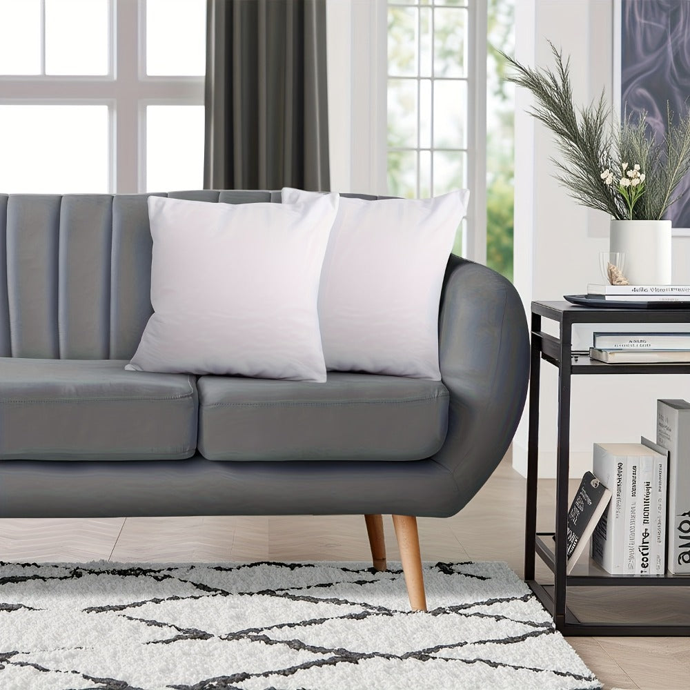 Pillow Insert Hypoallergenic High Elastic Fluffy Fill, Thick Sofa Cushion Filler Universal Replacement Inner Core for Throw Pillow Couch Cushion Decorative Pillow Multiple Sizes White
