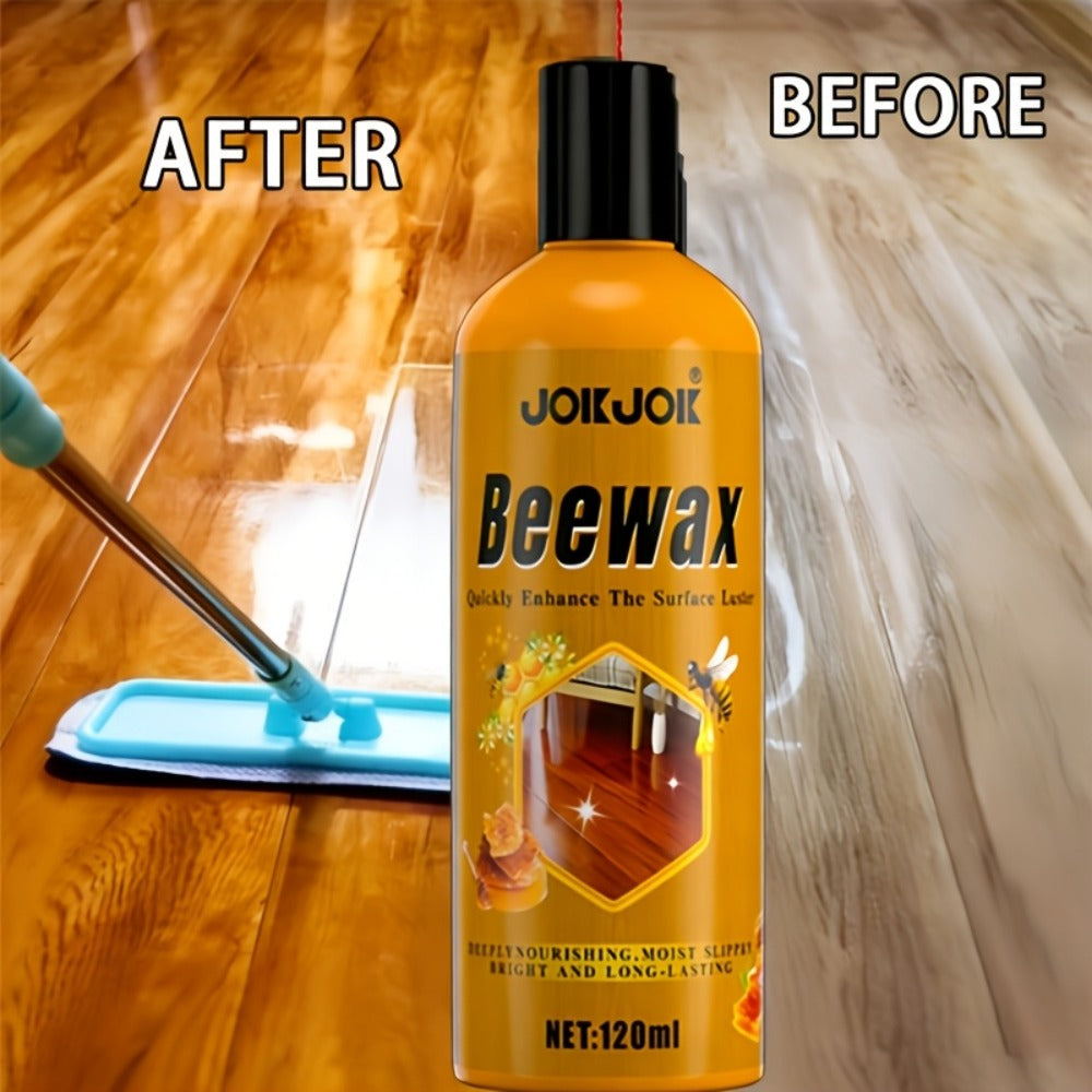 Beeswax Wood Polish & Repair Kit, Natural Wood Furniture Care Wax Deeply Moisturizes, Removes Scratches & Dullness, Restores Shine on Solid Wood Furniture, Floors, Countertops, Doors & Windows ¨C 1, 2 or 3 Piece Set