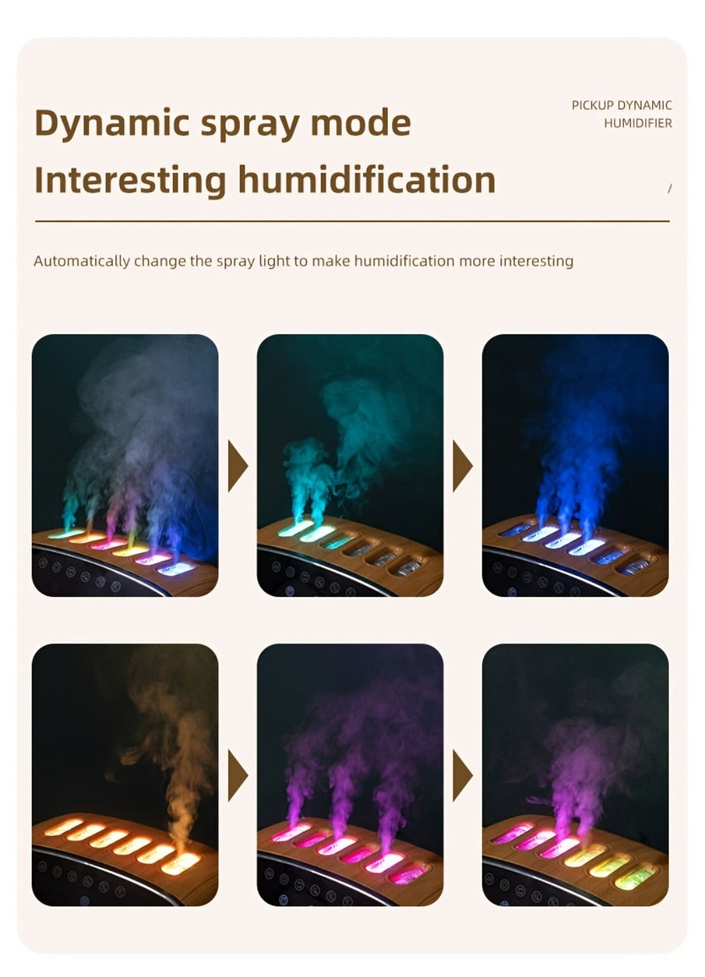 Humidifier with Bluetooth Speaker, LED Display & Alarm Clock - High Mist Output, Remote Control, Wood Grain Cool Mist Humidifier for Bedroom, Living Room & Home Office Decor